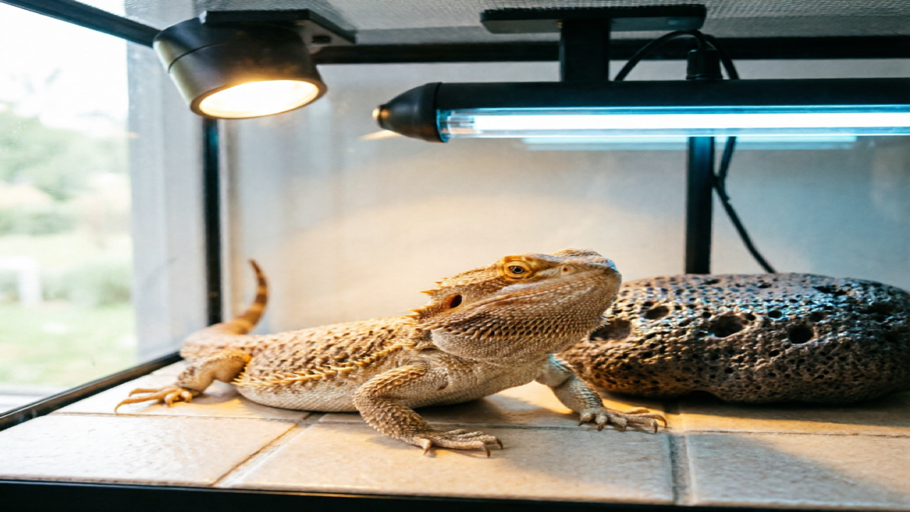 Bearded Dragon Tank Setup Guide — Size, Materials & Layout