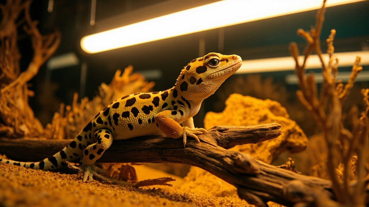 Leopard Gecko UVB Guide: Lighting, Bulbs, and Setup